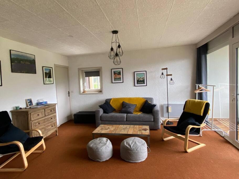 Appartement 50M2 Vue Imprenable Avec Garage Draps Et Serviettes Compris 빌라르 드 랑 외부 사진