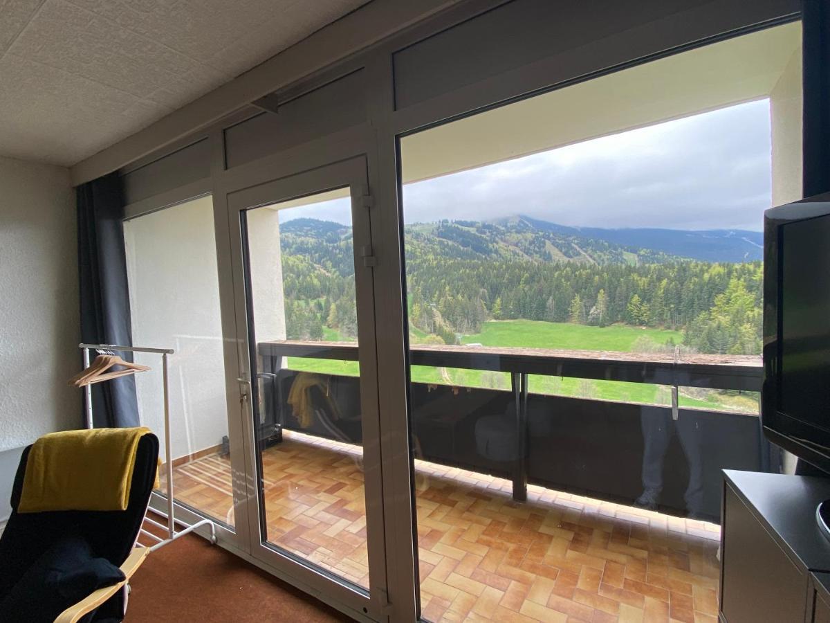 Appartement 50M2 Vue Imprenable Avec Garage Draps Et Serviettes Compris 빌라르 드 랑 외부 사진