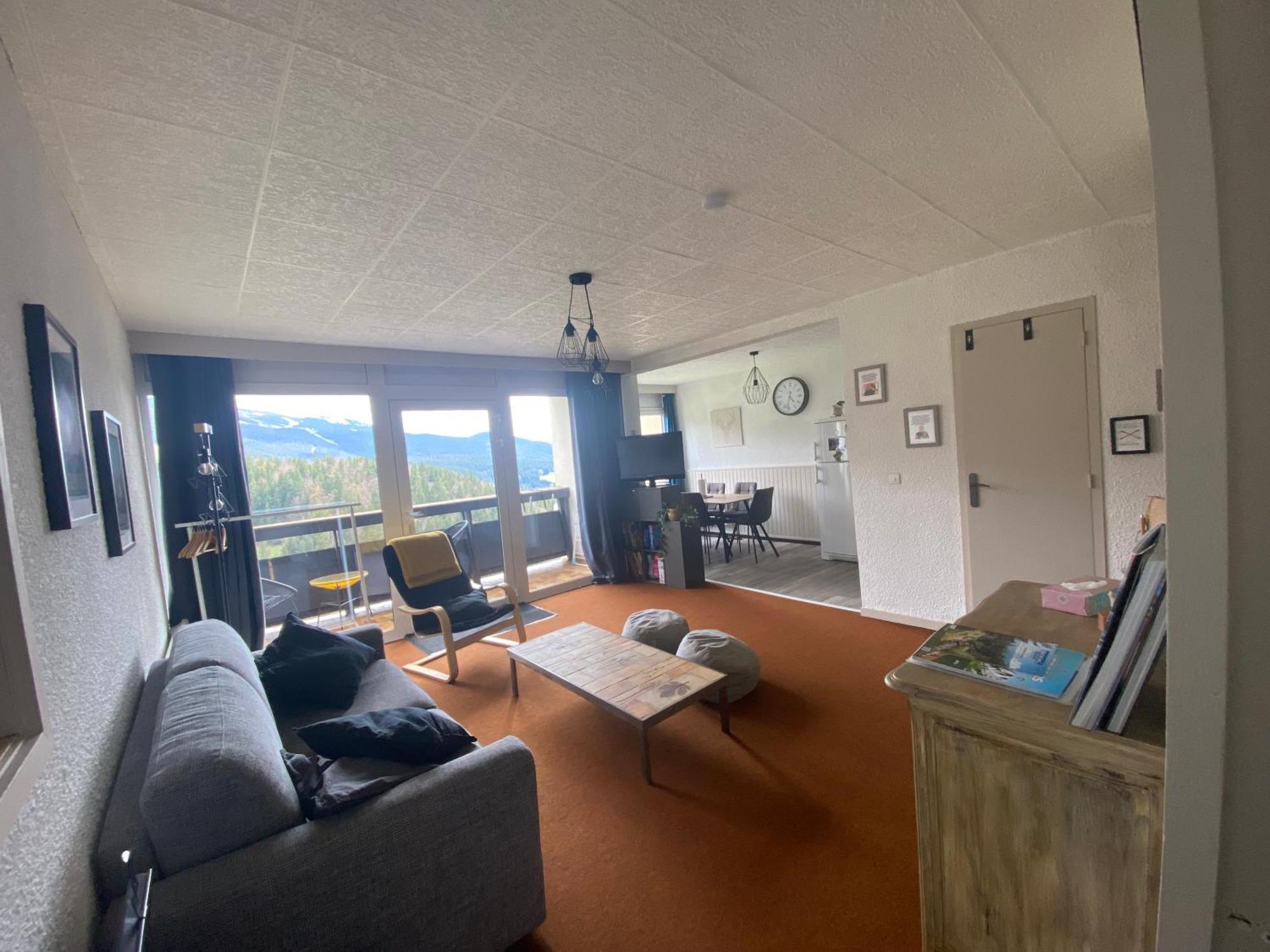 Appartement 50M2 Vue Imprenable Avec Garage Draps Et Serviettes Compris 빌라르 드 랑 외부 사진